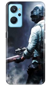 Pubg Mobile Back Case for Realme 9i  (Design - 148)