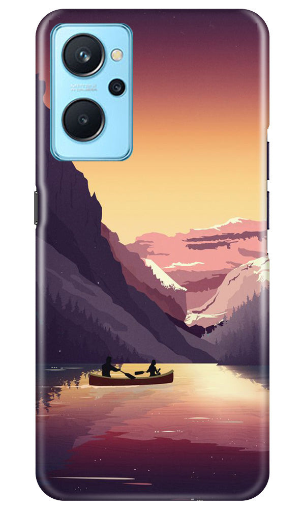 Mountains Boat Case for Realme 9i (Design - 150)