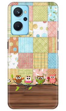 Owls Mobile Back Case for Realme 9i (Design - 171)