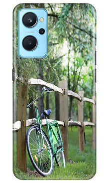 Bicycle Mobile Back Case for Realme 9i (Design - 177)