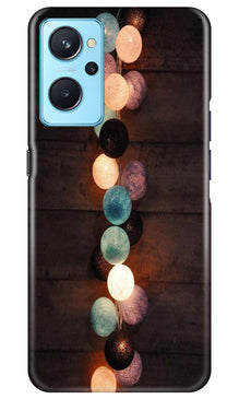 Party Lights Mobile Back Case for Realme 9i (Design - 178)