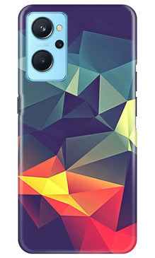 Modern Art Mobile Back Case for Realme 9i (Design - 200)