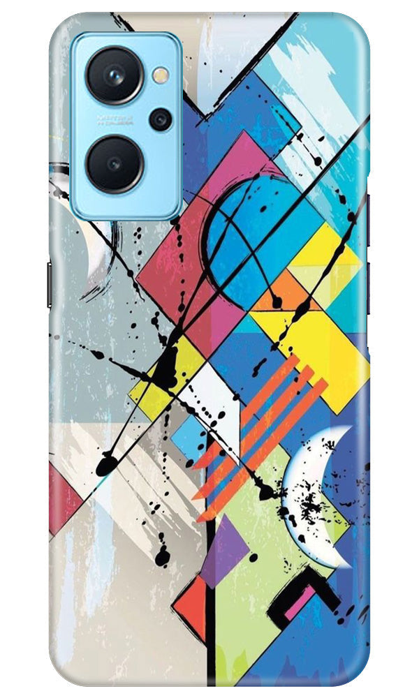 Modern Art Case for Realme 9i (Design No. 203)