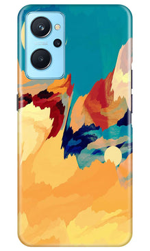 Modern Art Mobile Back Case for Realme 9i (Design - 204)