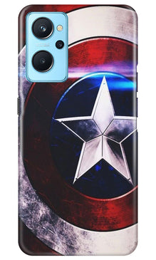 Captain America Mobile Back Case for Realme 9i (Design - 249)