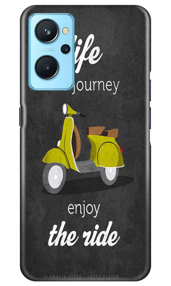 Vintage Scooter Case for Realme 9i (Design No. 229)