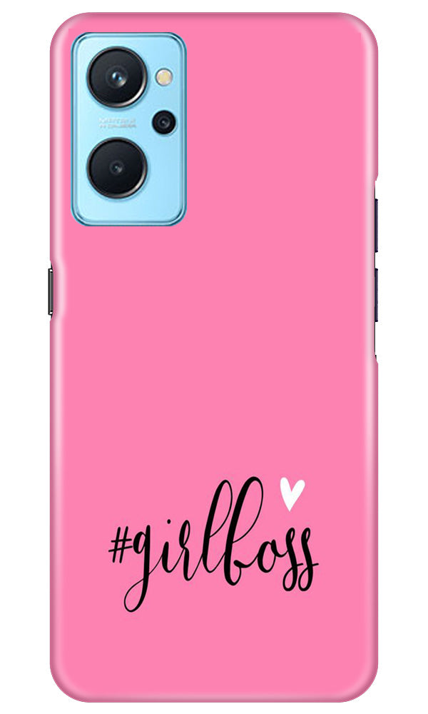 Girl Boss Black Case for Realme 9i (Design No. 237)