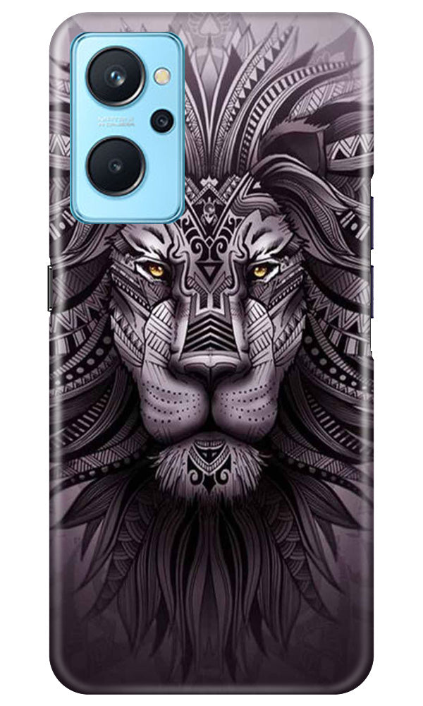 Lion Mobile Back Case for Realme 9i (Design - 276)