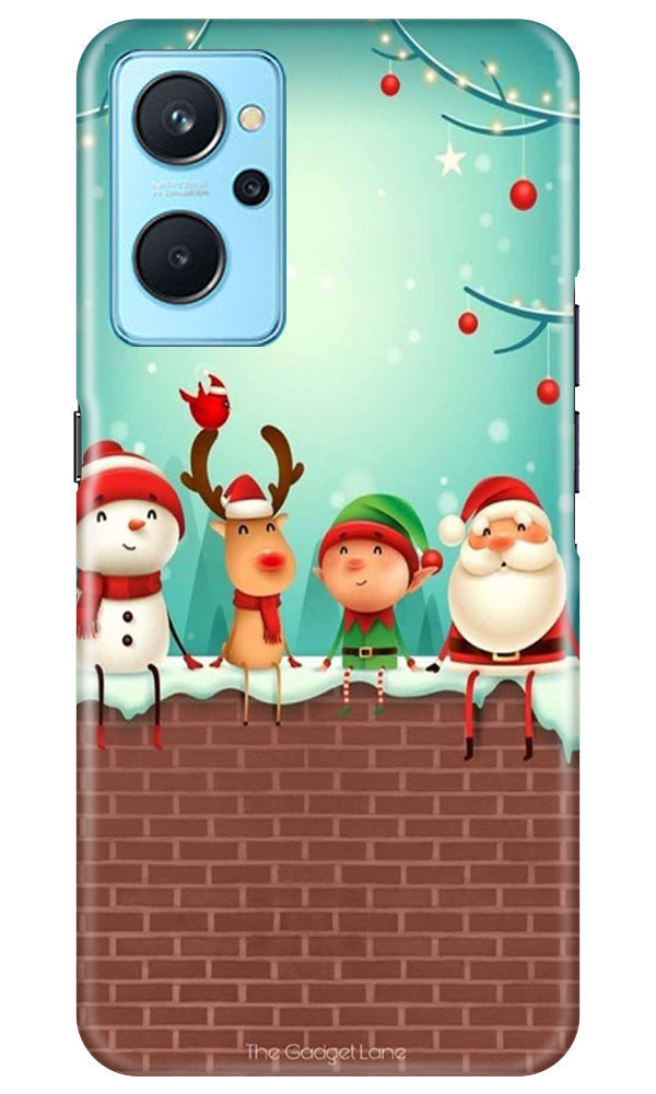 Santa Claus Mobile Back Case for Realme 9i (Design - 296)