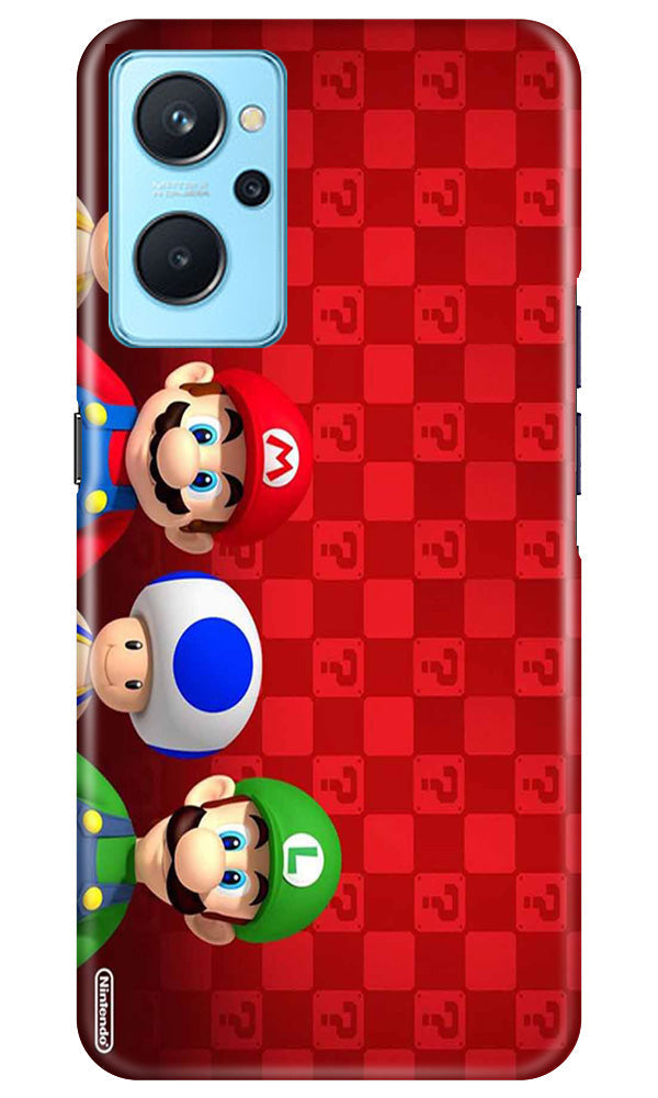 Mario Mobile Back Case for Realme 9i (Design - 299)