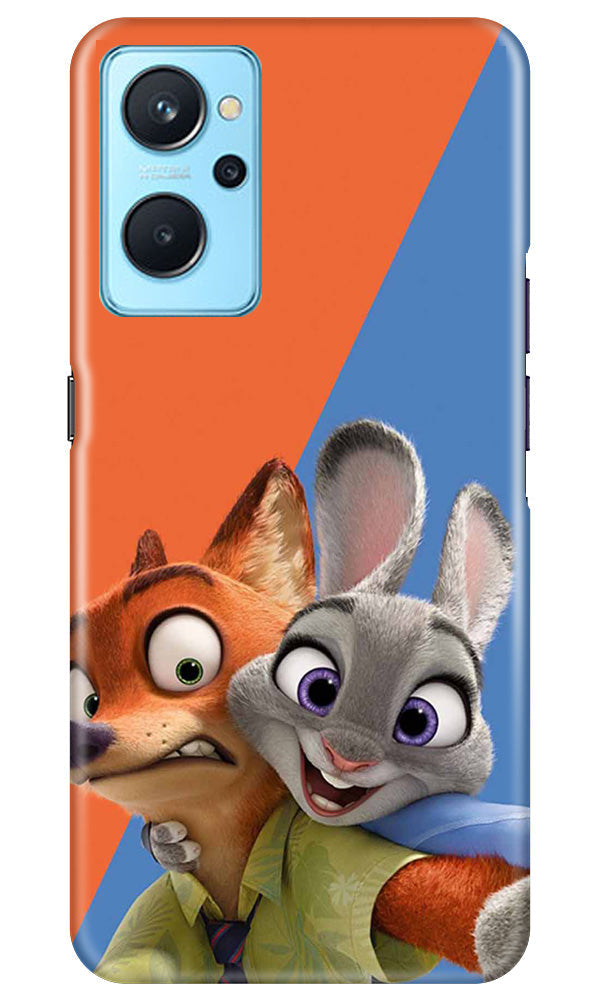 Cartoon Mobile Back Case for Realme 9i (Design - 306)