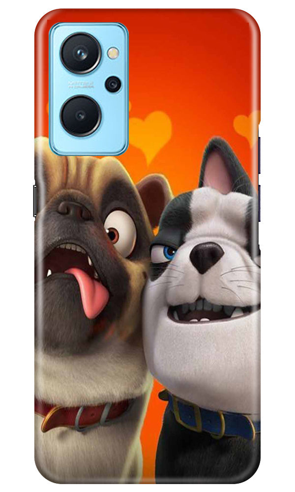 Dog Puppy Mobile Back Case for Realme 9i (Design - 310)