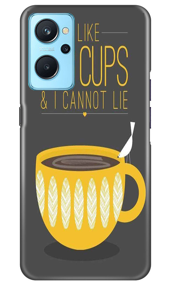 Big Cups Coffee Mobile Back Case for Realme 9i (Design - 312)