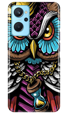 Owl Mobile Back Case for Realme 9i (Design - 318)