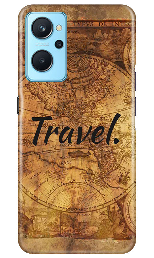 Travel Mobile Back Case for Realme 9i (Design - 334)