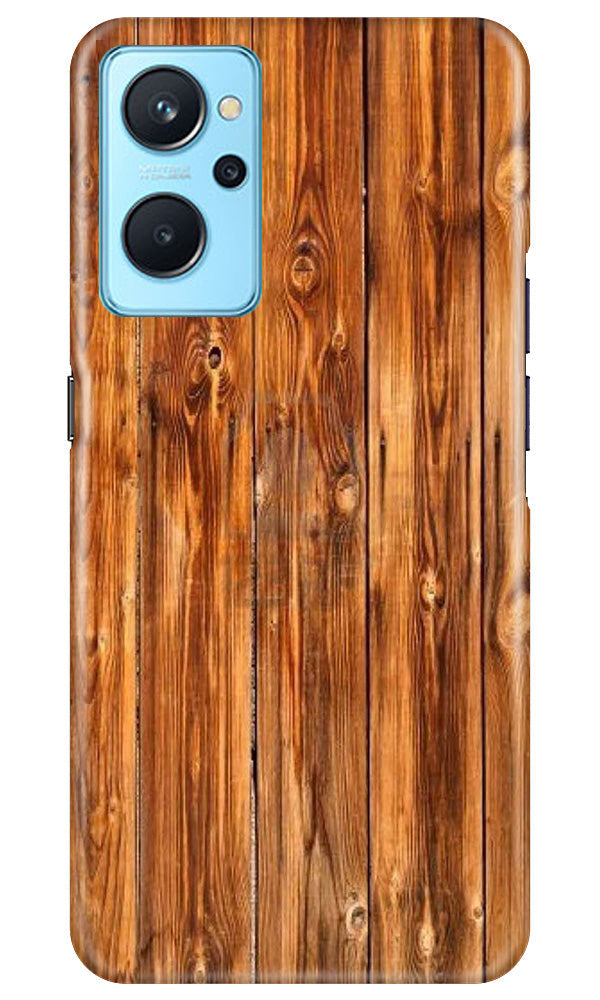 Wooden Texture Mobile Back Case for Realme 9i (Design - 335)