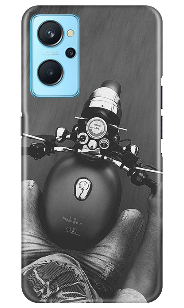 Royal Enfield Mobile Back Case for Realme 9i (Design - 341)