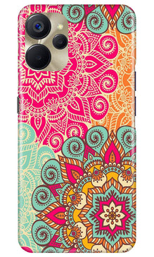 Rangoli art Mobile Back Case for Realme 9i 5G (Design - 6)