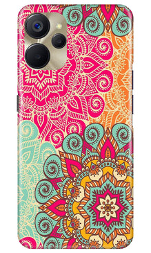 Rangoli art2 Mobile Back Case for Realme 9i 5G (Design - 29)