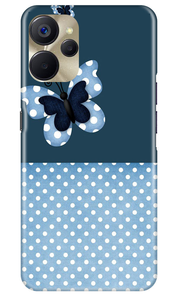 White dots Butterfly Case for Realme 9i 5G