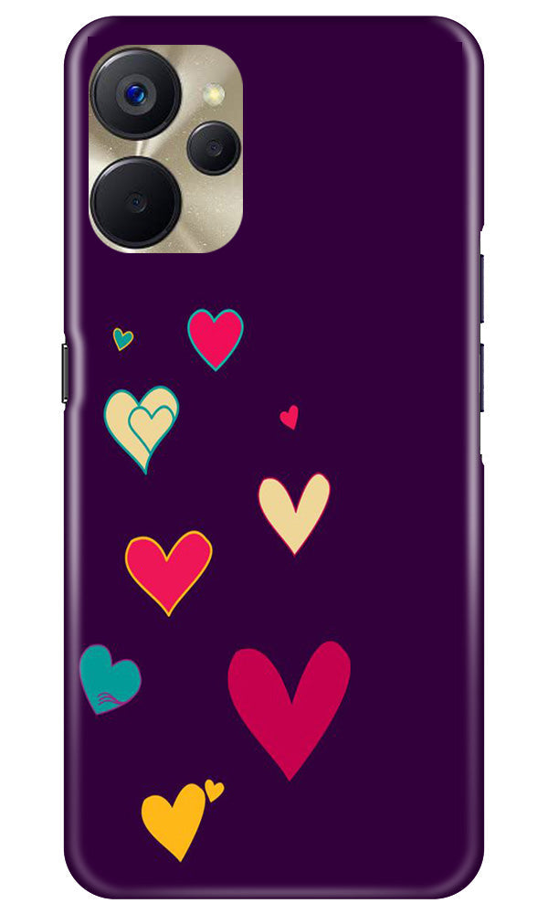 Purple Background Case for Realme 9i 5G(Design - 107)