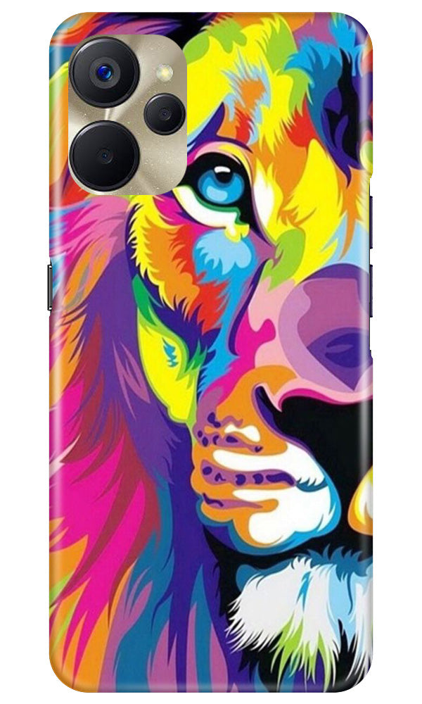 Colorful Lion Case for Realme 9i 5G(Design - 110)