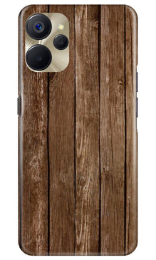 Wooden Look Mobile Back Case for Realme 9i 5G  (Design - 112)