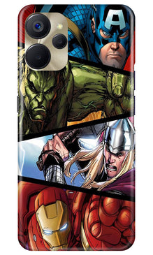 Avengers Superhero Mobile Back Case for Realme 9i 5G  (Design - 124)