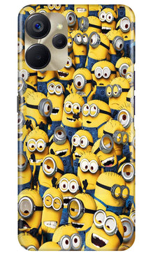 Minions Mobile Back Case for Realme 9i 5G  (Design - 126)