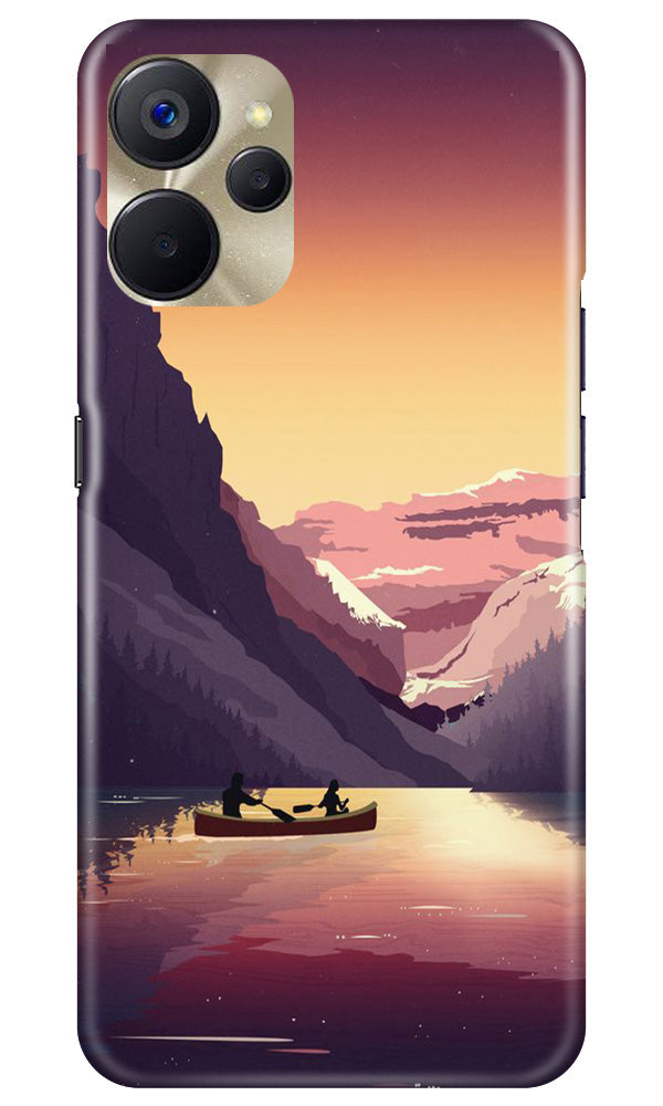 Mountains Boat Case for Realme 9i 5G (Design - 150)