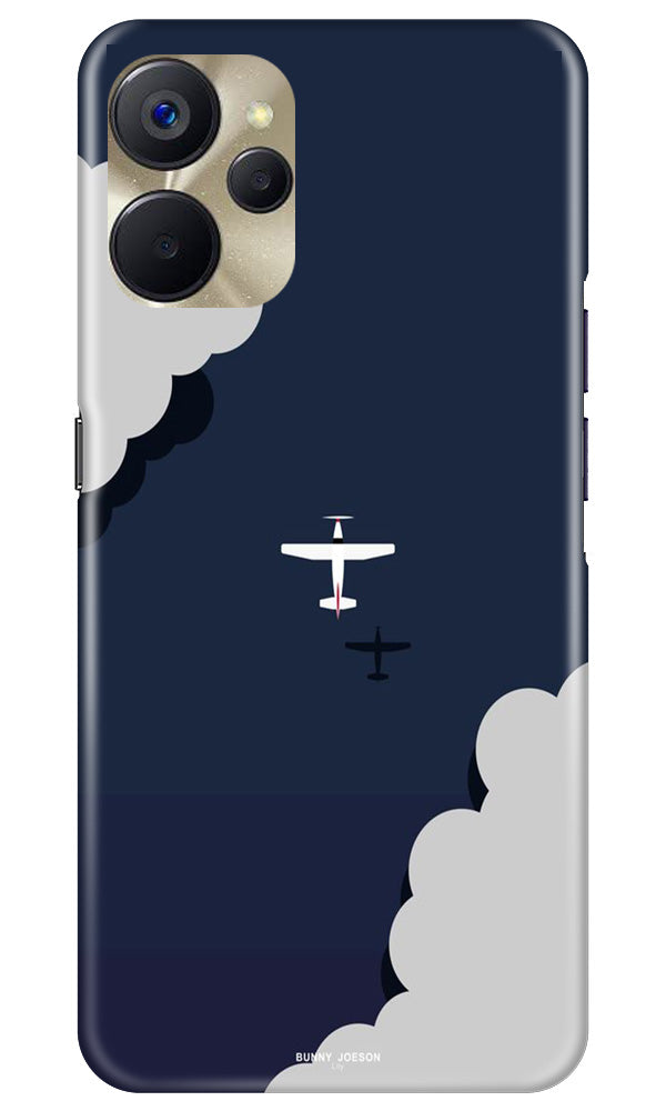 Clouds Plane Case for Realme 9i 5G (Design - 165)