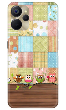 Owls Mobile Back Case for Realme 9i 5G (Design - 171)