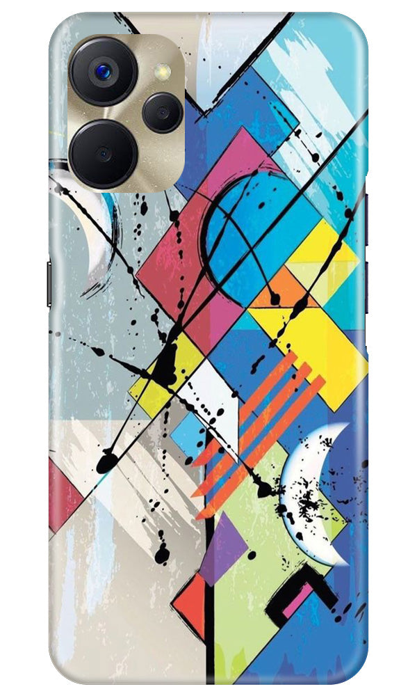 Modern Art Case for Realme 9i 5G (Design No. 203)