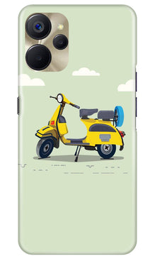 MotorCycle Mobile Back Case for Realme 9i 5G (Design - 228)