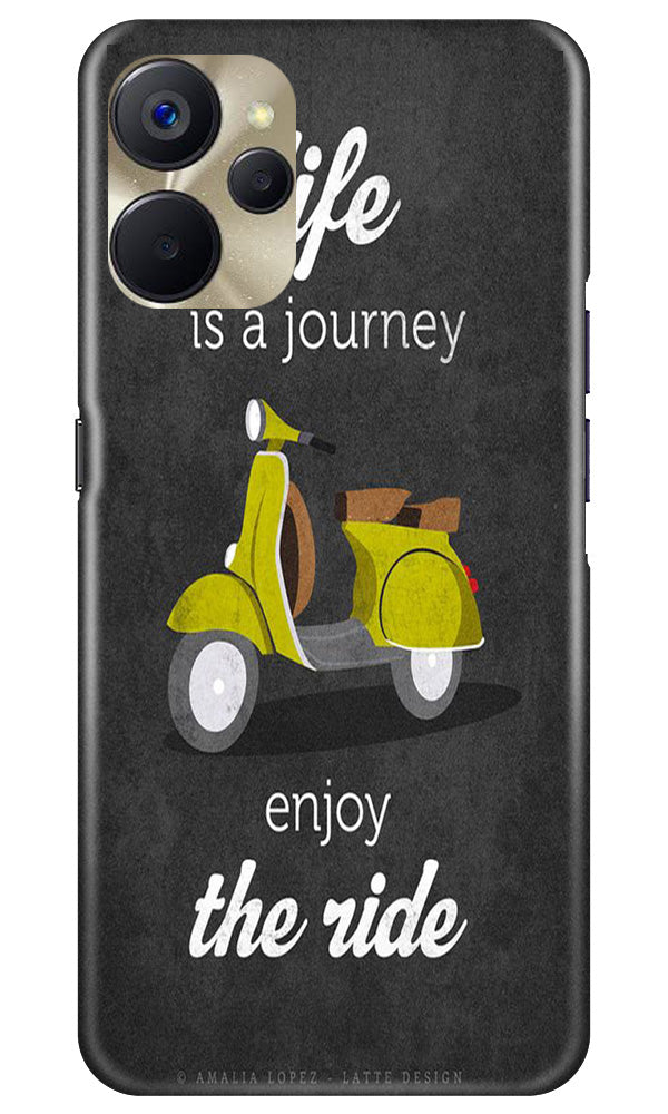 Vintage Scooter Case for Realme 9i 5G (Design No. 229)