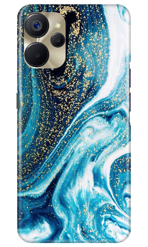 Marble Texture Mobile Back Case for Realme 9i 5G (Design - 269)