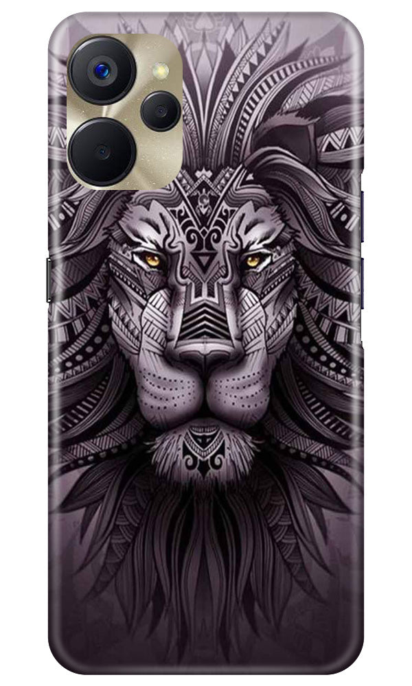 Lion Mobile Back Case for Realme 9i 5G (Design - 276)