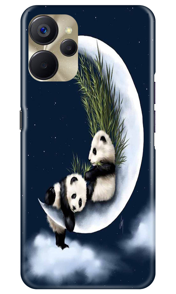 Panda Bear Mobile Back Case for Realme 9i 5G (Design - 279)