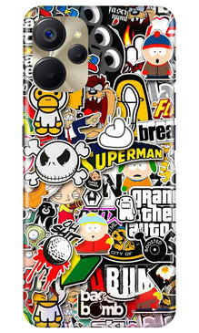 Panda Mobile Back Case for Realme 9i 5G (Design - 281)