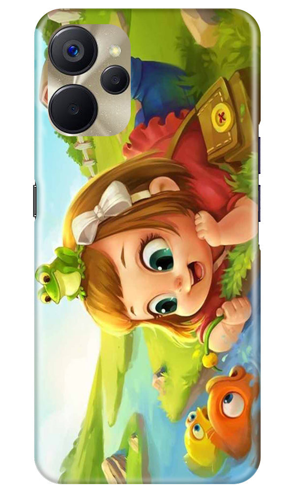 Baby Girl Mobile Back Case for Realme 9i 5G (Design - 301)