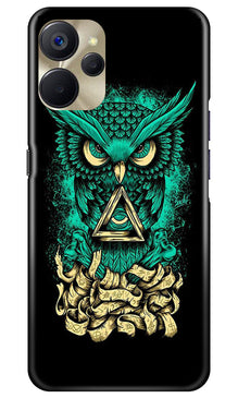 Owl Mobile Back Case for Realme 9i 5G (Design - 317)