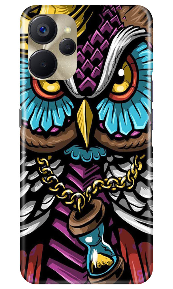 Owl Mobile Back Case for Realme 9i 5G (Design - 318)