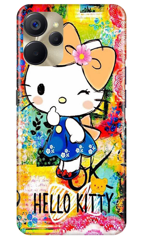 Hello Kitty Mobile Back Case for Realme 9i 5G (Design - 321)