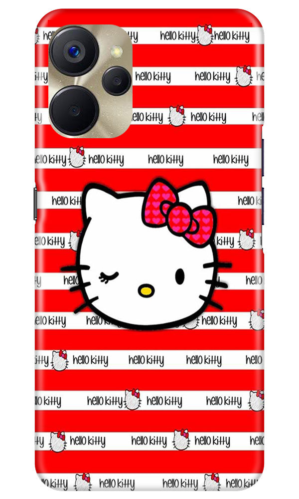 Hello Kitty Mobile Back Case for Realme 9i 5G (Design - 323)