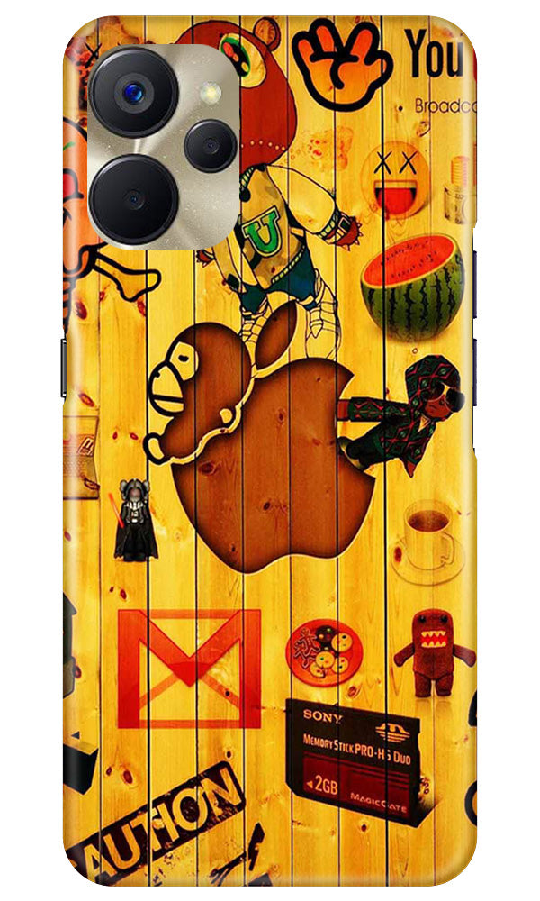 Wooden Texture Mobile Back Case for Realme 9i 5G (Design - 326)