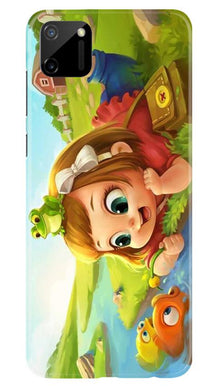 Baby Girl Mobile Back Case for Realme C11 (Design - 339)