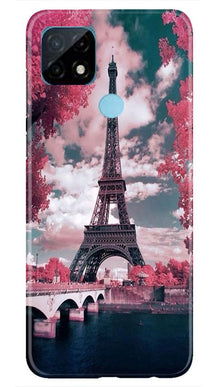 Eiffel Tower Mobile Back Case for Realme C12  (Design - 101)