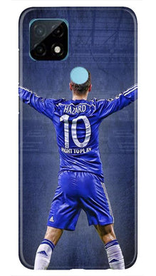 Hazard Mobile Back Case for Realme C12  (Design - 164)