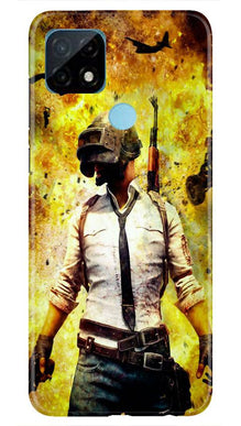 Pubg Mobile Back Case for Realme C12  (Design - 180)