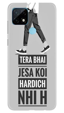 Hardich Nahi Mobile Back Case for Realme C21 (Design - 214)